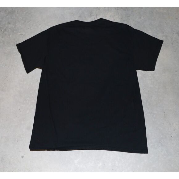 Carolina Panthers Religious Football Black Graphic Crew Neck Tshirt Size Medium - Picture 2 of 3